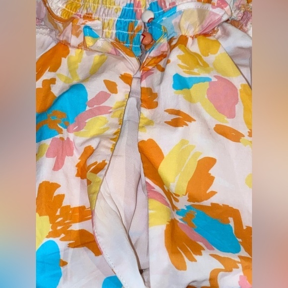 Alexis Admor Molly Mock Neck Tiered Mini Dress Women 12  Cottagecore  NWT Dainty - Picture 8 of 8